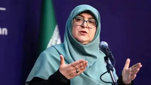 المتحدثة باسم الحكومة الإيرانية، فاطمة مهاجراني