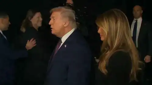 دونالد ترامب وزوجته ميلانيا