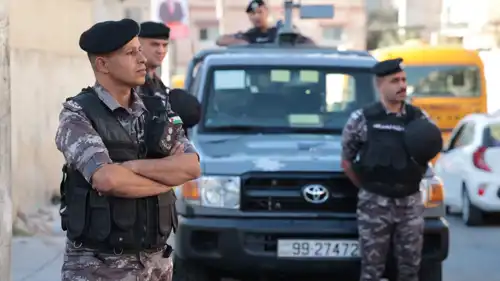 عناصر من الشرطة الأردنية