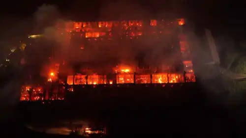 حريق دمر ديرا تاريخيا في إيطاليا 