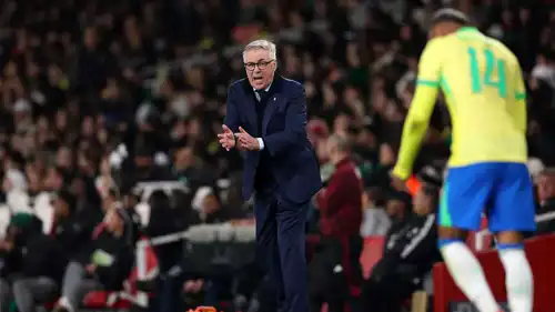 كارلو أنشيلوتي مدرب منتخب البرازيل