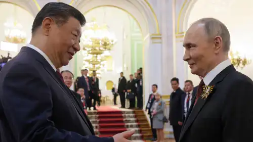 فلادمير بوتين وشي جين بينغ