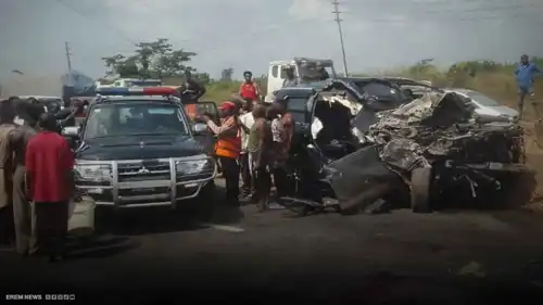 جوشوا ينجو من حادث مروع
