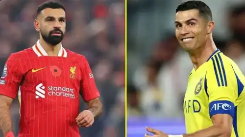 محمد صلاح ورونالدو