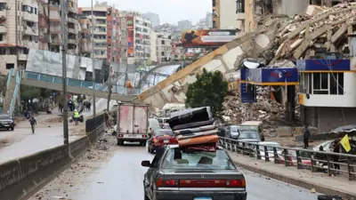 الدمار في لبنان