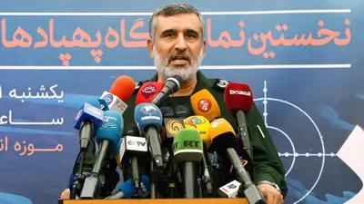 قائد القوة الجوية في الحرس الثوري الإيراني، العميد أمير علي حاجي زاده