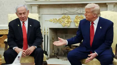 دونالد ترامب وبنيامين نتنياهو