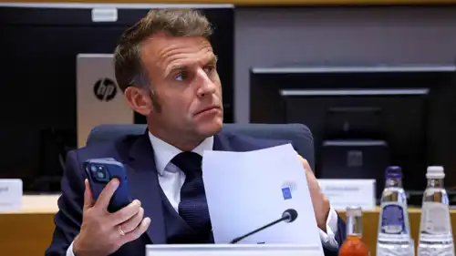 الرئيس الفرنسي إيمانويل ماكرون