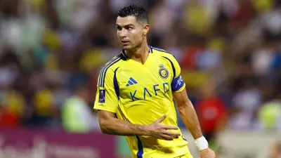 كريستيانو رونالدو بقميص النصر السعودي