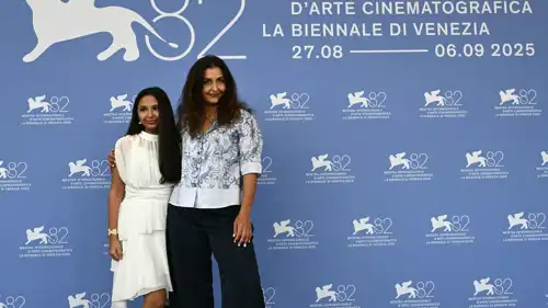 المخرجة السعودية شهد أمين ولامار فادن