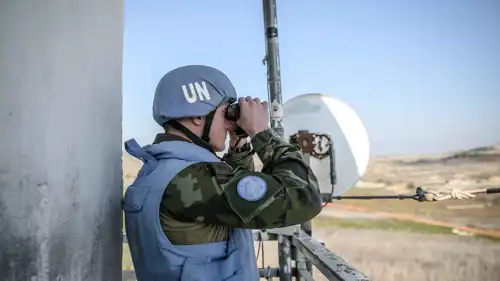 عنصر من قوات اليونيفل جنوبي لبنان