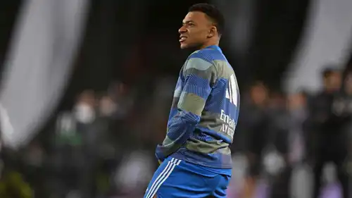 كيليان مبابي نجم ريال مدريد