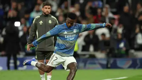 فينيسيوس جونيور نجم ريال مدريد الإسباني