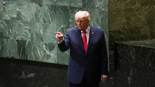 الرئيس الأمريكي دونالد ترامب