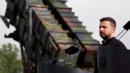 الرئيس الأوكراني فولوديمير زيلينسكي