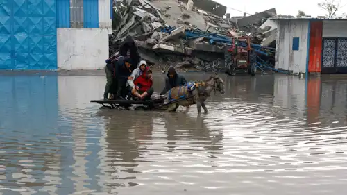 السيول في غزة