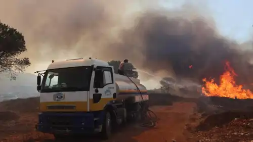 حرائق سوريا