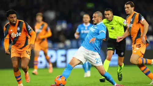 مباراة نابولي ضد أتالانتا في الدوري الإيطالي 