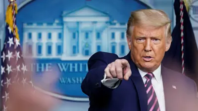 الرئيس الأمريكي دونالد ترامب 