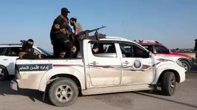 دورية للأمن العام في حلب