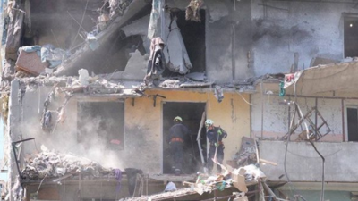  هجوم روسي سابق على زابوريجيا 