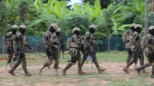 جنود من غانا