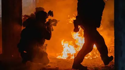 جنود أوكرانيون في كورسك