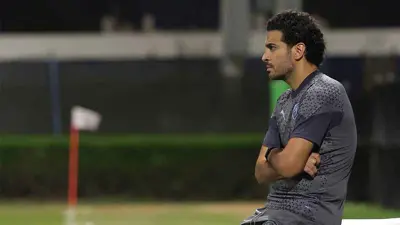 هاني سعيد يتابع تدريبات فريق بيراميدز