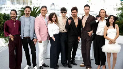 أعضاء فيلم "النظرة الغامضة للفلامنجو"