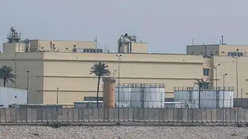  السفارة الأمريكية في "المنطقة الخضراء" ببغداد