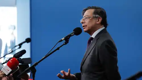 الرئيس الكولومبي جوستابو بيترو