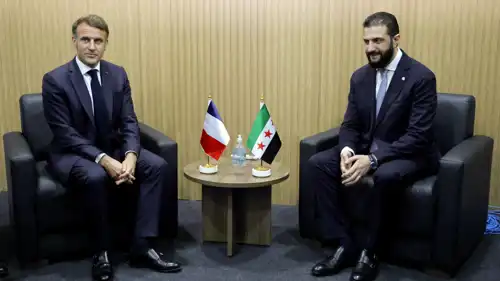 الشرع وماكرون