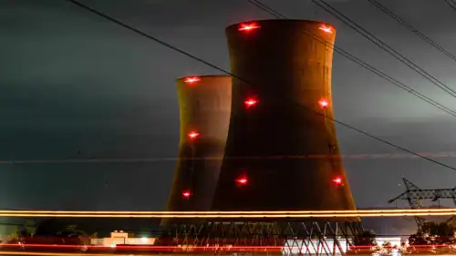 محطة طاقة نووية- أرشيفية