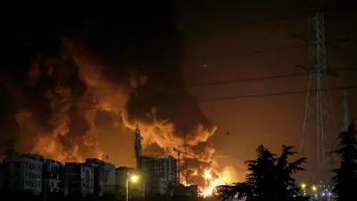 غارات إسرائيلية على إيران 