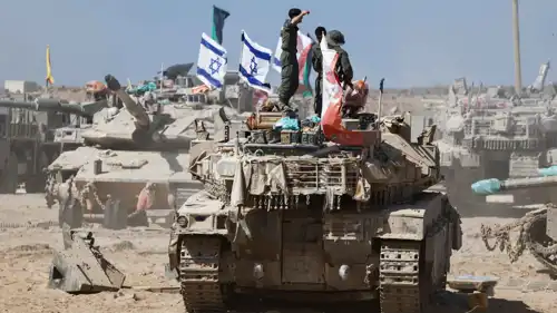 رتل عسكري إسرائيلي