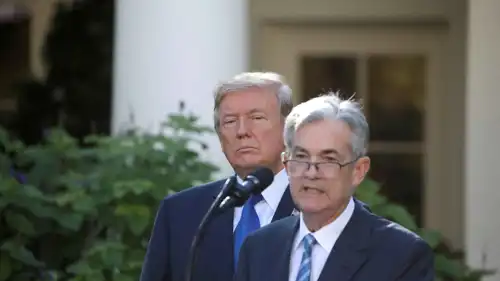 جيروم باول ودونالد ترامب