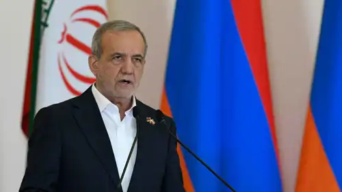 الرئيس الإيراني مسعود بزشکیان