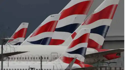 طائرة ركاب تابعة للخطوط الجوية البريطانية