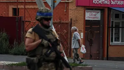 جندي أوكراني في كورسك