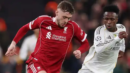 مباراة ليفربول وريال مدريد