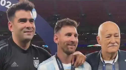 عمر سوتو مع ميسي