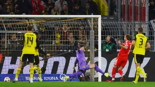 مباراة بايرن ميونخ وبورسيا دورتموند في الدوري الألماني