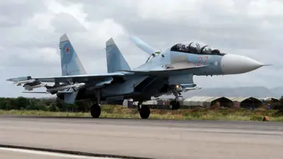 مقاتلة روسية من طراز سوخوي 35