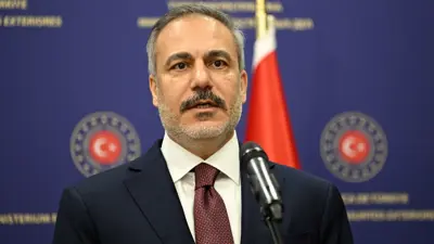 وزير الخارجية التركي هاكان فيدان