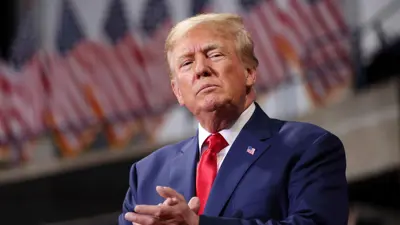 الرئيس الأمريكي دونالد ترامب