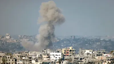 من قصف إسرائيلي على غزة