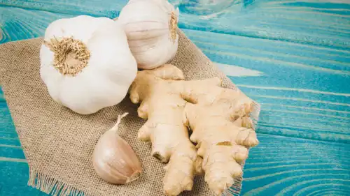 الثوم والزنجبيل