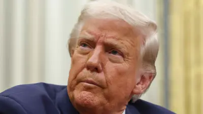 الرئيس الأمريكي دونالد ترامب