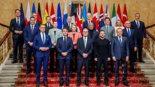 زعماء أوروبا وزيلينسكي