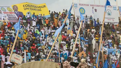 تجمع انتخابي في تشاد